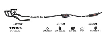 Redback Exhaust System for Holden Commodore (09/1997 - 08/2004) - Brixton 4x4 - Buy Online Now!